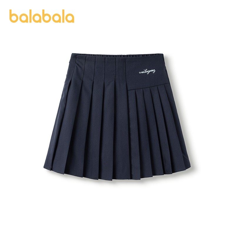 巴拉巴拉儿童裙子春秋装童装女童短裙百褶半身裙学院风舒适百搭萌,淘宝优惠券,粉丝福利购,淘宝优惠卷