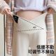 Jingqi spring and summer thin outer wear low-waist wide-leg maternity pants Jingqi spring and summer thin outer wear low-waist wide-leg maternity pants