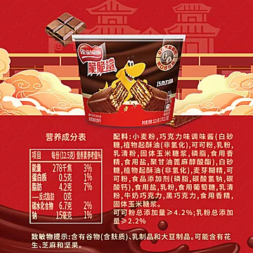 【新日期】雀巢脆脆鲨双喜临门礼盒年货送礼[1元优惠券]-寻折猪