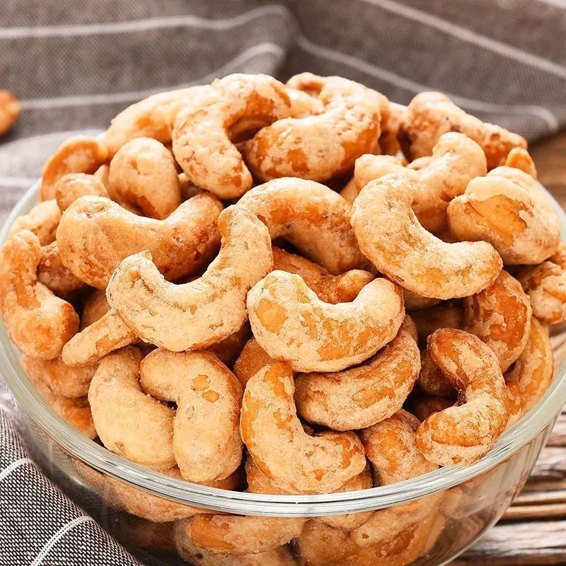 康之悠品越南新货炭烧腰果仁连罐干果坚果零食特产大礼包休闲美食