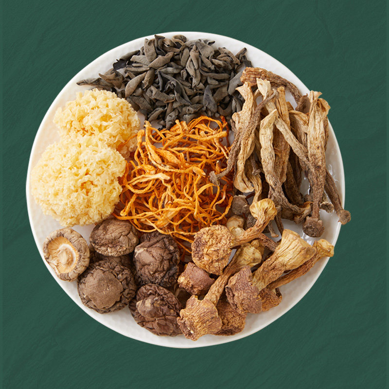 燕之坊高端山珍菌菇干货礼盒虫草花姬松茸鹿茸菇新年年货礼盒送礼,淘宝优惠券,粉丝福利购,淘宝优惠卷