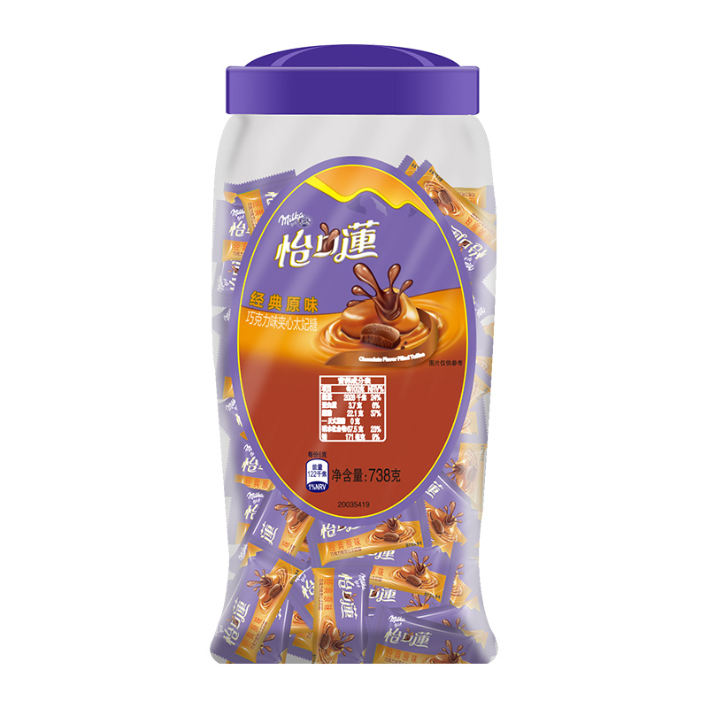 怡口蓮原味巧克力夹心太妃糖 热品库 性价比省钱购