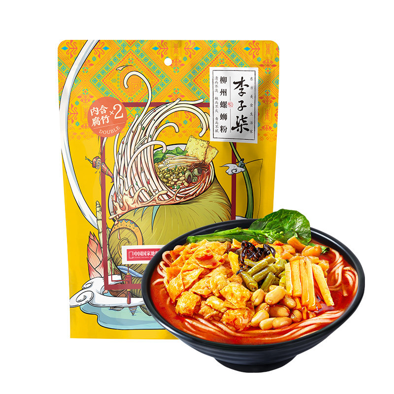 李子柒方便速食柳州螺蛳粉动心包螺狮粉广西螺丝特产,淘宝优惠券,粉丝福利购,淘宝优惠卷