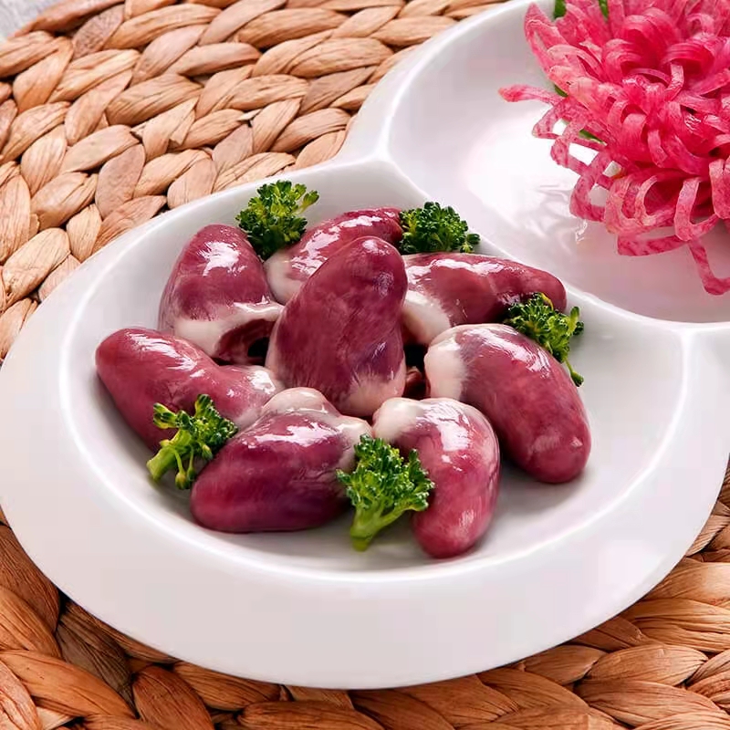 Liuhe duck heart, fresh duck, mixed duck offal, braised skewers, cooked food and barbecue wholesale ingredients