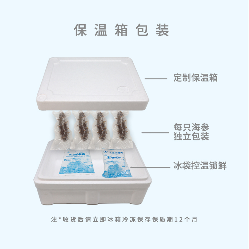 【超定制】大连6年即食海参孕妇非干货节日送礼辽参海鲜营养滋补 - 图2