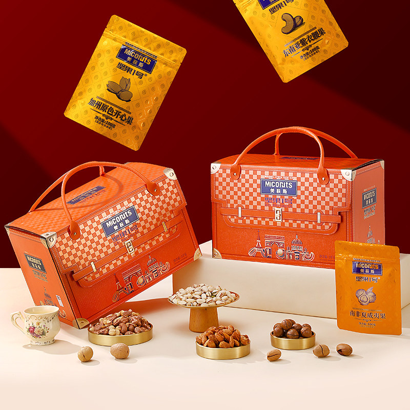 美荻斯鸿运当头3000g纯坚果礼盒高端年货过节送长辈亲戚公司购,淘宝优惠券,粉丝福利购,淘宝优惠卷