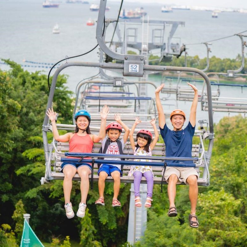 [圣淘沙斜坡滑车及空中吊椅-斜坡滑车&空车吊椅（日场）]不用预约快出票当天可订新加坡天际滑车skyline luge,淘宝优惠券,粉丝福利购,淘宝优惠卷