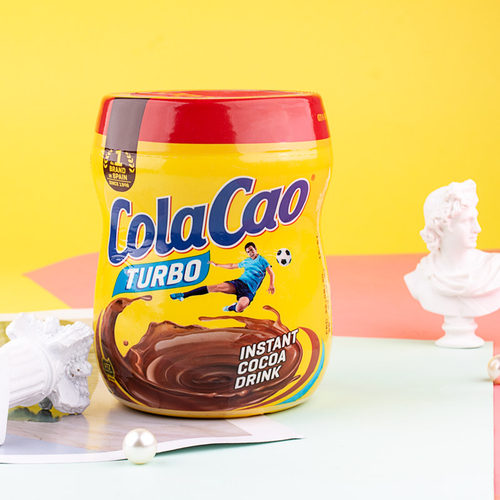 西班牙进口Cola Cao原味可可粉250g童年回忆冲饮热巧克力早餐饮料 - 图0