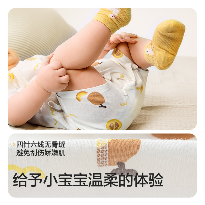 巴拉巴拉新生儿连体衣宝宝包屁衣哈衣爬服2025新款夏可爱萌