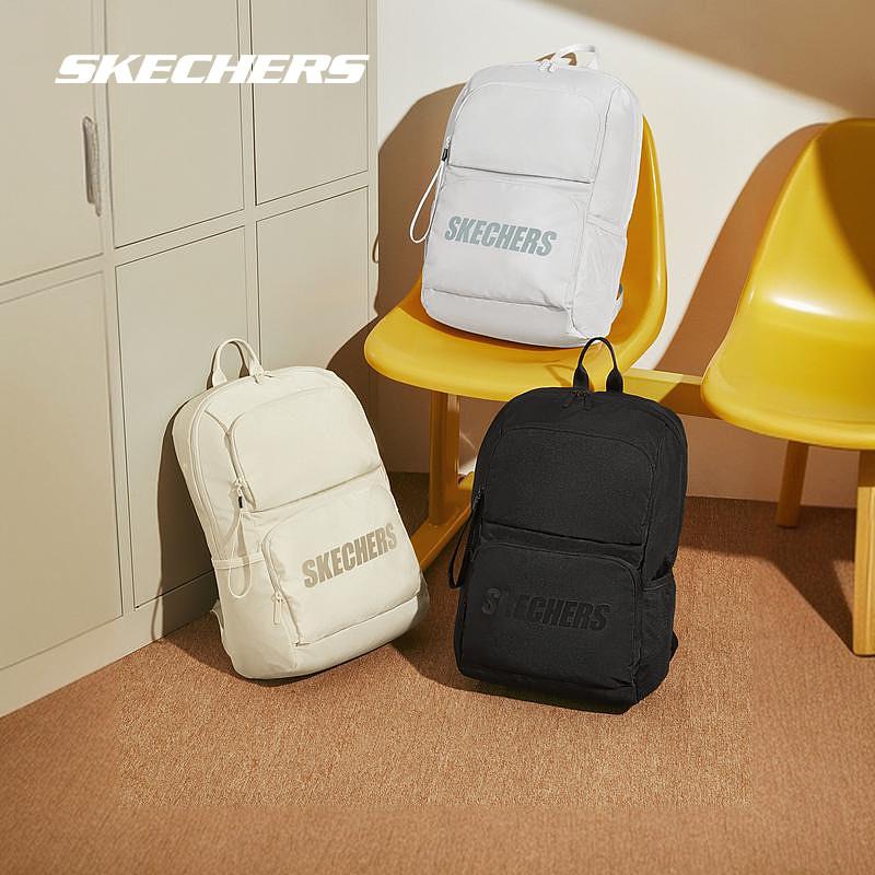 【下拉享淘金币】斯凯奇运动背包休闲双肩包大容量学生男女书包,淘宝优惠券,粉丝福利购,淘宝优惠卷