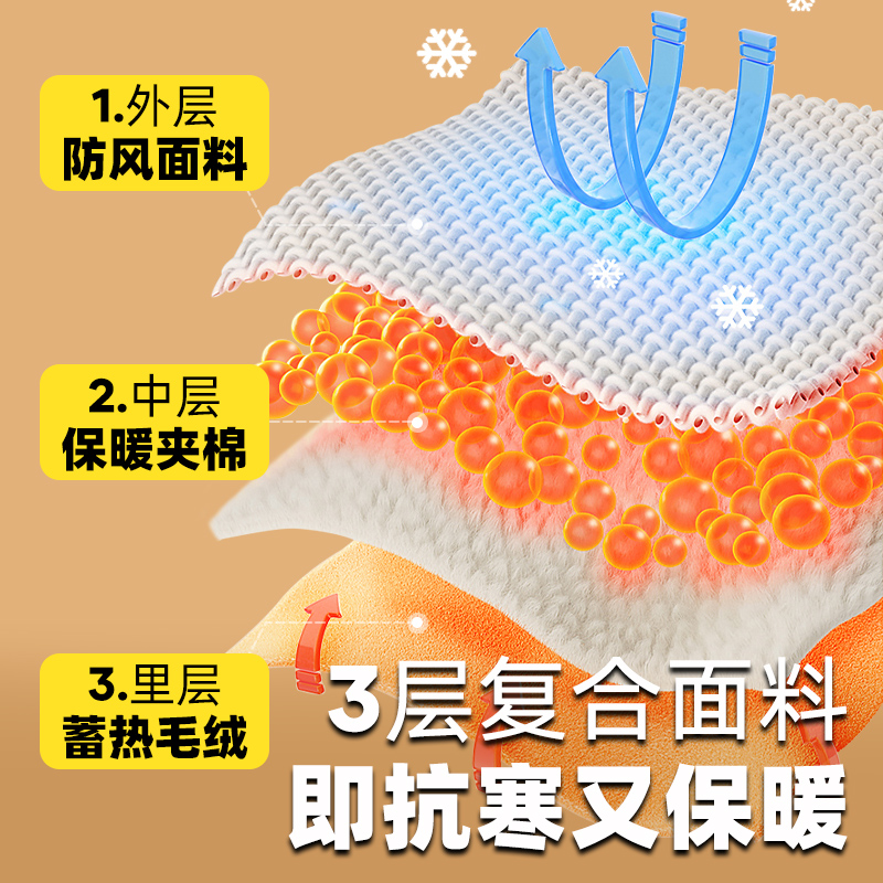 一件包邮！牧萌儿童帽子秋冬新款男孩女孩防风棉帽男童宝宝雷锋帽