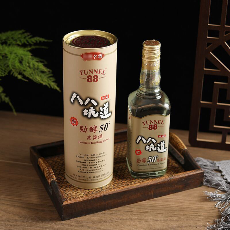 八八坑道劲醇50度整箱600ML*4瓶原装白酒金门清香高粱酒老酒 - 图1