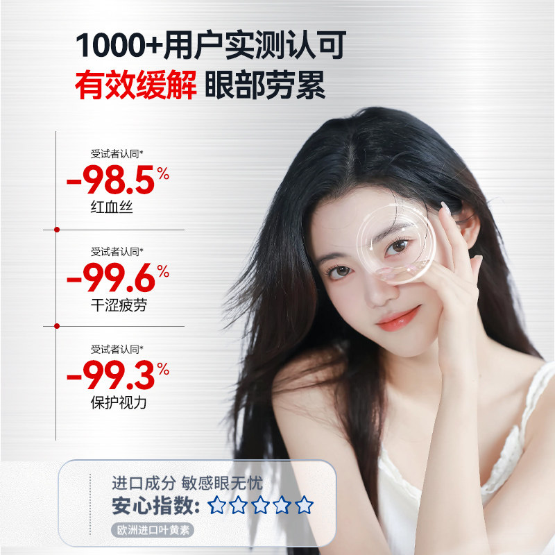 叶黄素滴眼药水液视力护眼液缓解眼睛压力劳视力不清下降