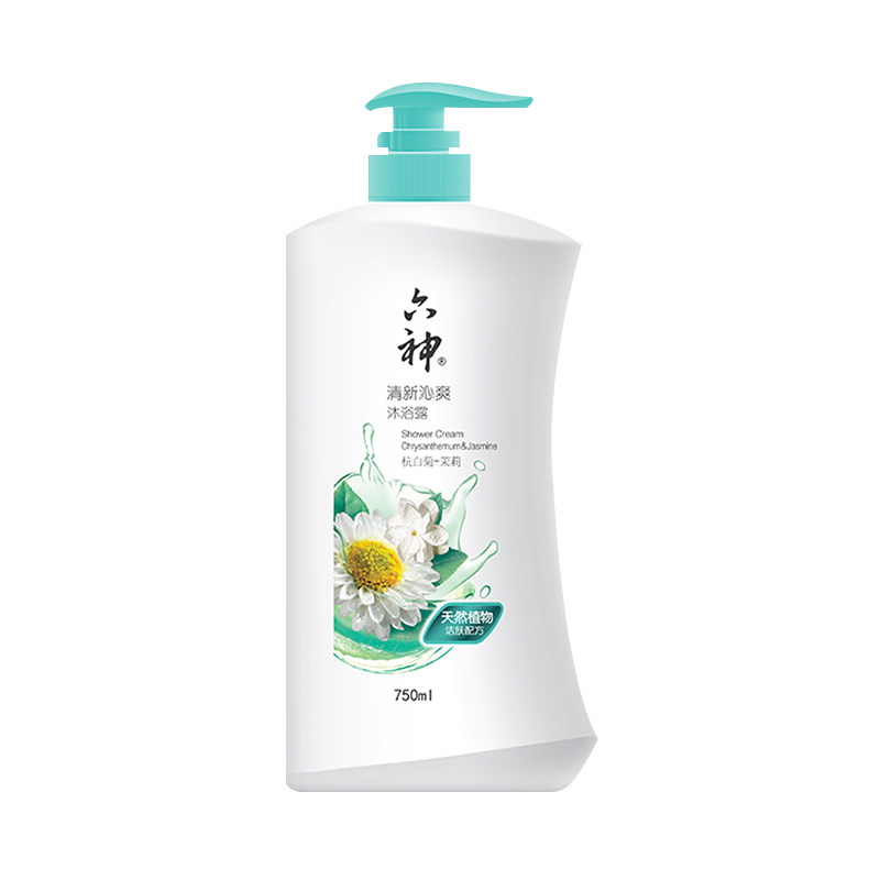 【家化欢聚日】六神杭白菊+沐浴露 天猫超市沐浴露