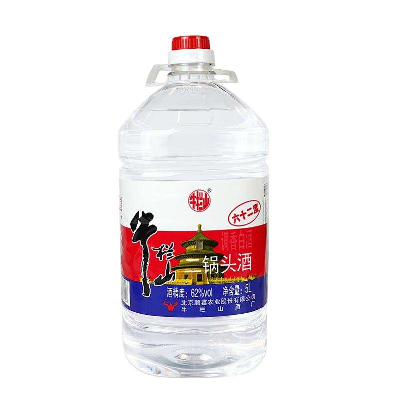 牛栏山二锅头 大桶 62度5L*1桶清香风格酒水酒厂直供