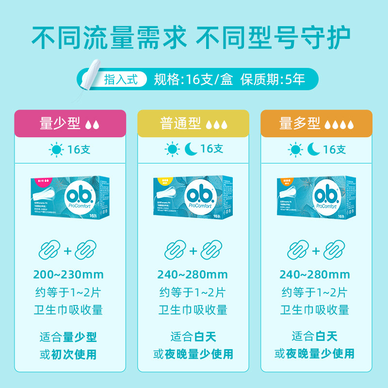 强生ob卫生棉条量多型内置月经棉条卫生巾指入式防漏,淘宝优惠券,粉丝福利购,淘宝优惠卷
