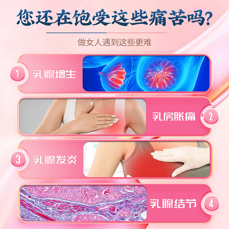 修正乳腺结节散结贴疏通硬块茶乳房增生胸部热敷非治疗膏药中药贴 - 图0