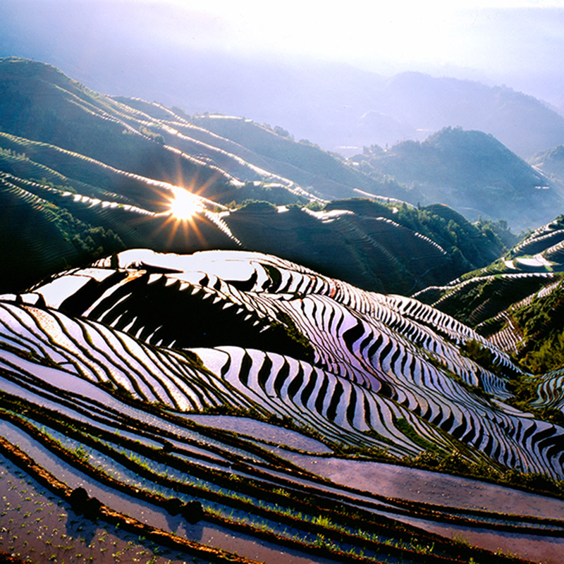 定制旅行桂林阳朔漓江龙脊旅游4天3晚包车私人定制线路规划四日游 - 图0