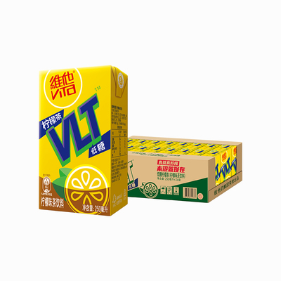 维他低糖柠檬茶250ml×24盒