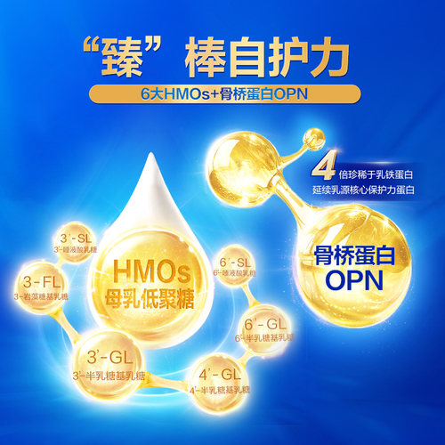 【u先】无勺子君乐宝至臻A2奶源较大婴儿牛奶粉6-12月2段170g*1罐 - 图1