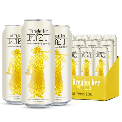 瓦伦丁500ml×18德国进口啤酒