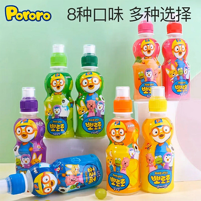 啵乐乐儿童果汁饮料水蜜桃味网红零食啵啵乐