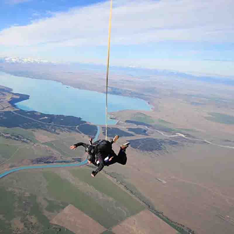 [库克山高空跳伞]新西兰库克山跳伞体验双人跳伞Skydive Mt.Cook-图0