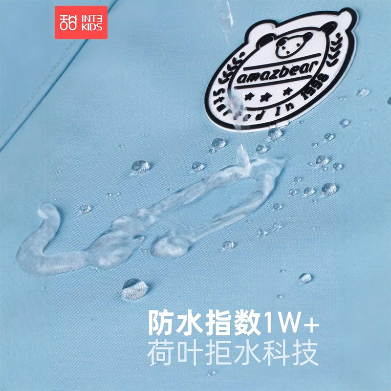 小学生雨衣男童上学专用带书包位长款全身防暴雨女孩雨披儿童新款