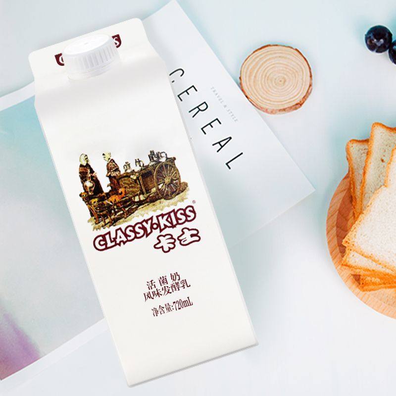 卡士活菌奶720ml大瓶原味酸奶低温全脂发酵乳孕妇学生儿童早餐奶,淘宝优惠券,粉丝福利购,淘宝优惠卷