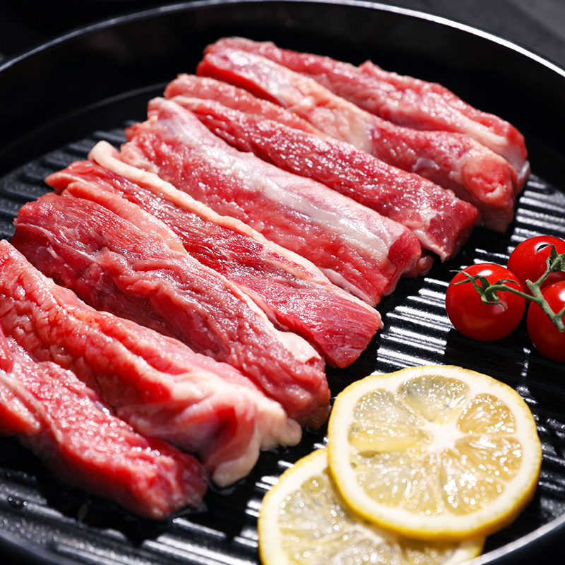 Raw cut beef ribs 1000g*2 braised beef ingredients