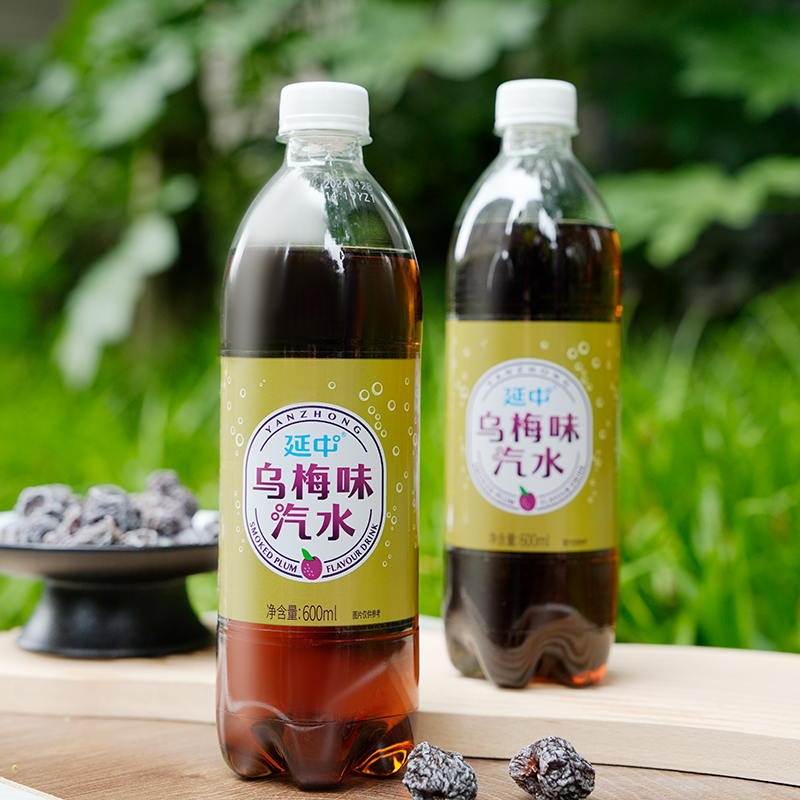 延中碳酸饮料乌梅味汽水夏季消暑解暑酸甜果味气泡【最快次日达】