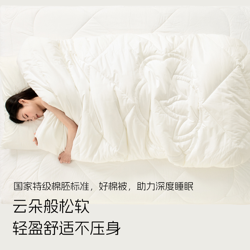 喵满分纯棉棉被水星被子被芯同款被子四季通用春秋夏凉被空调被