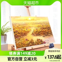 Oil Painting Box Rack Table Desktop Beech Wood Support Frame Sketchpad Sketched Sketched Wooden Table Easel Tool Fine Arts special