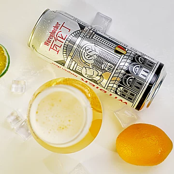 瓦伦丁比利时进口小麦白啤500ml*12罐整箱装[10元优惠券]-寻折猪