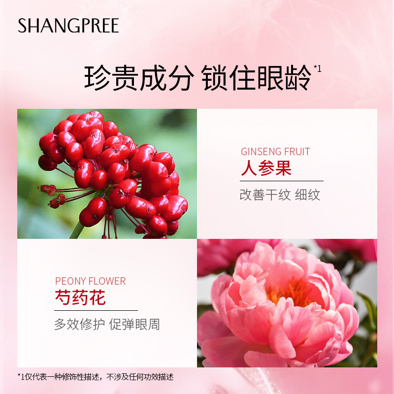 SHANGPREE/香蒲丽人参果修复眼膜60片淡化干纹补水保湿-图3