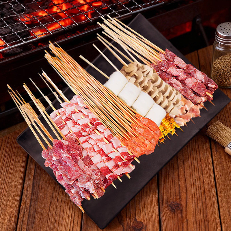 游牧御品 烧烤食材半成品2-3人份烤肉组合新鲜牛肉串羊肉串烤串,淘宝优惠券,粉丝福利购,淘宝优惠卷