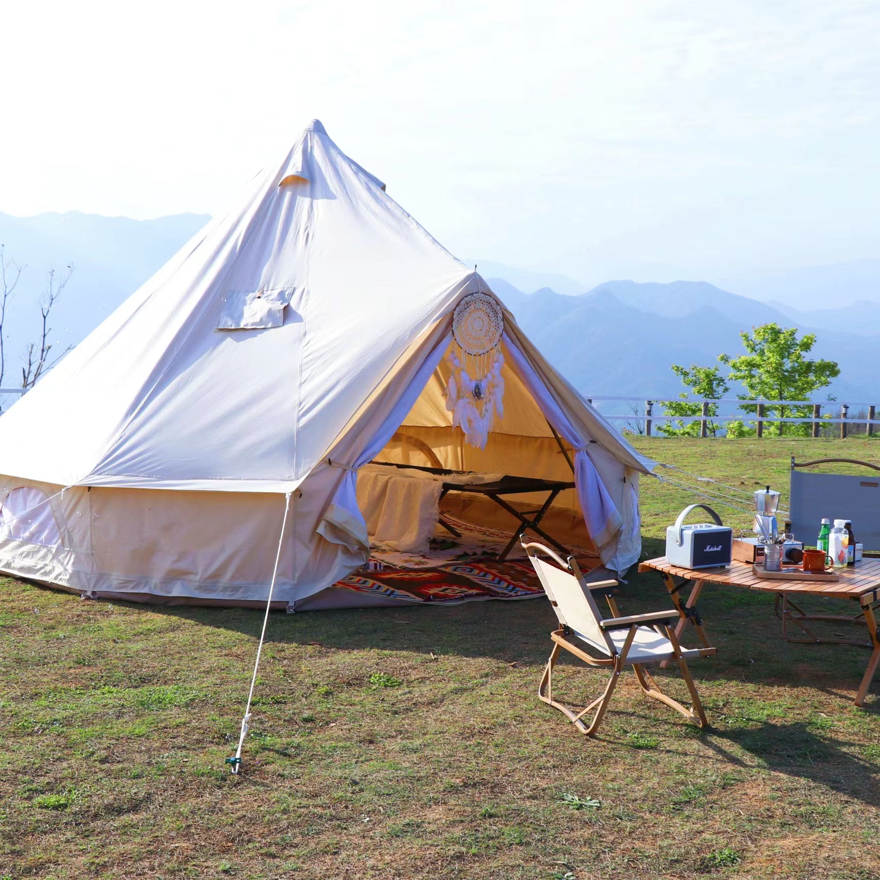 广州溪头在野露营营地2天1晚 溪头在野露营地 | 近从化碧水湾·过夜露营 - 图0