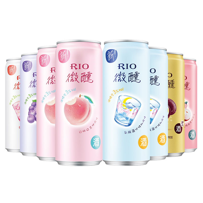 RIO锐澳3度微醺6口味330ml*8罐 - 图3