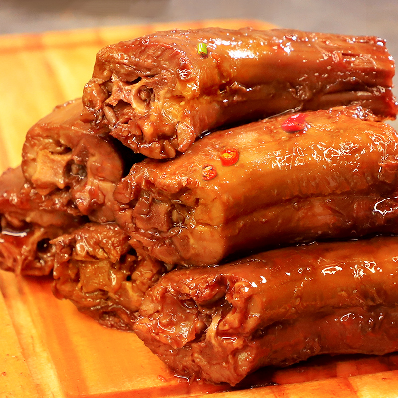 【6元6件】一口脖嘿鸭味3包*2+老卤味3包*2+糖醋味3包*2