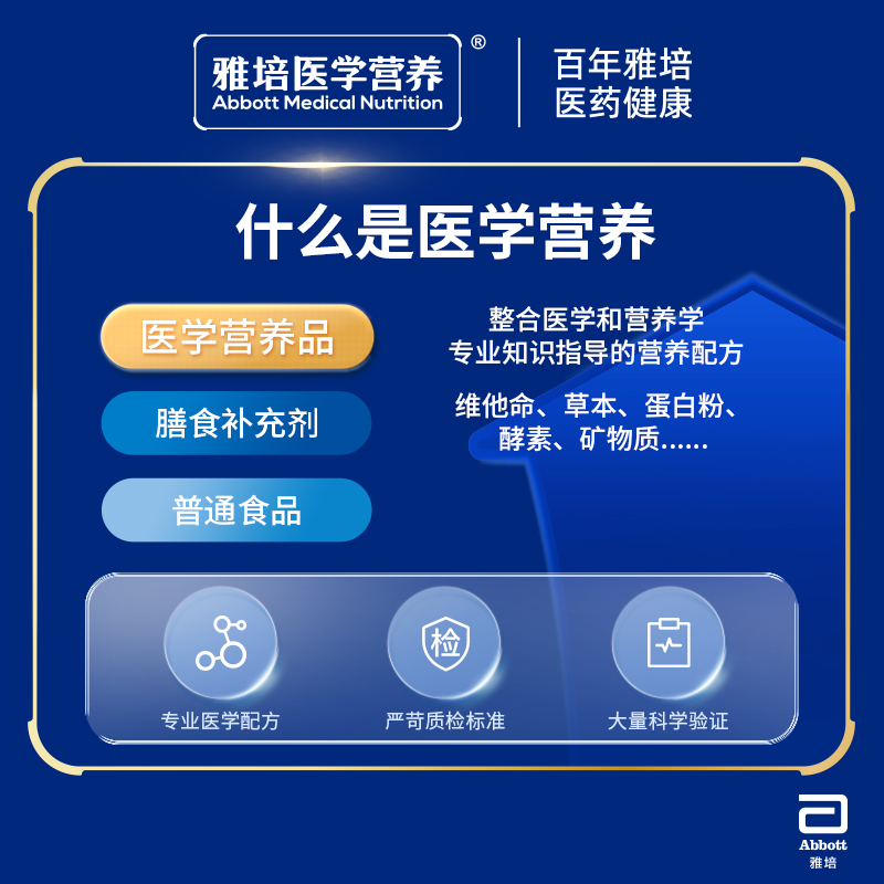 雅培全安素特医全营养粉香草900g*6蛋白质粉肠内营养中老年人送礼 - 图1