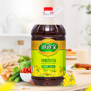 道道全洞庭甄选菜籽油非转基因物理压榨口味纯正香浓食用油家用装