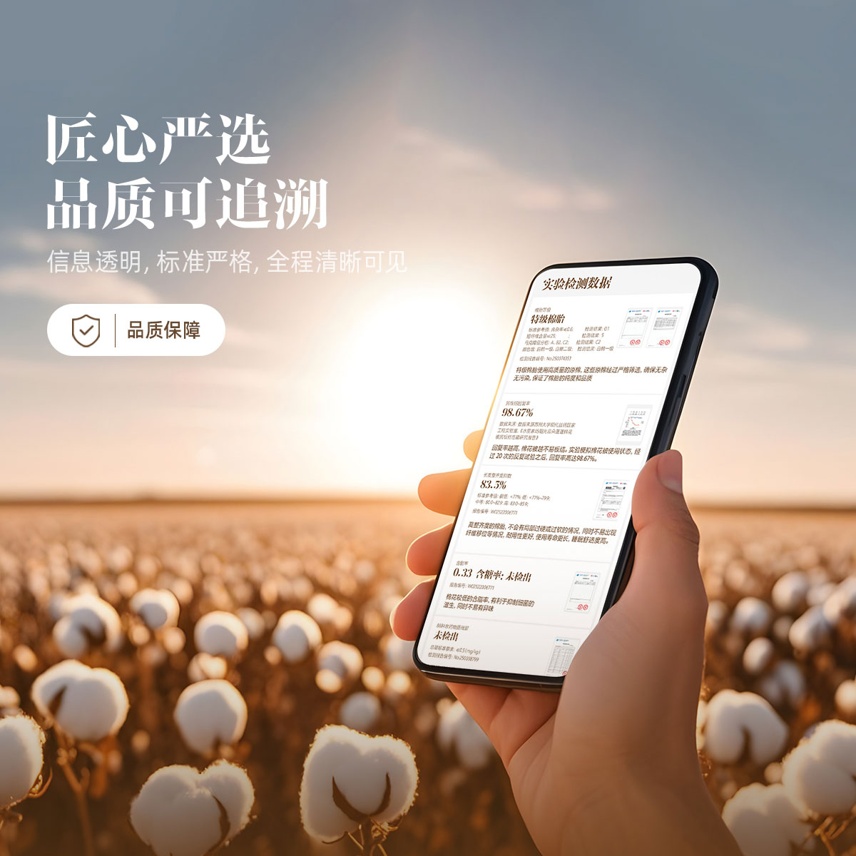 水星家纺棉花被冬被60S长绒棉新疆棉