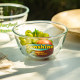 Modern housewife with high temperature resistance and high appearance glass bowl