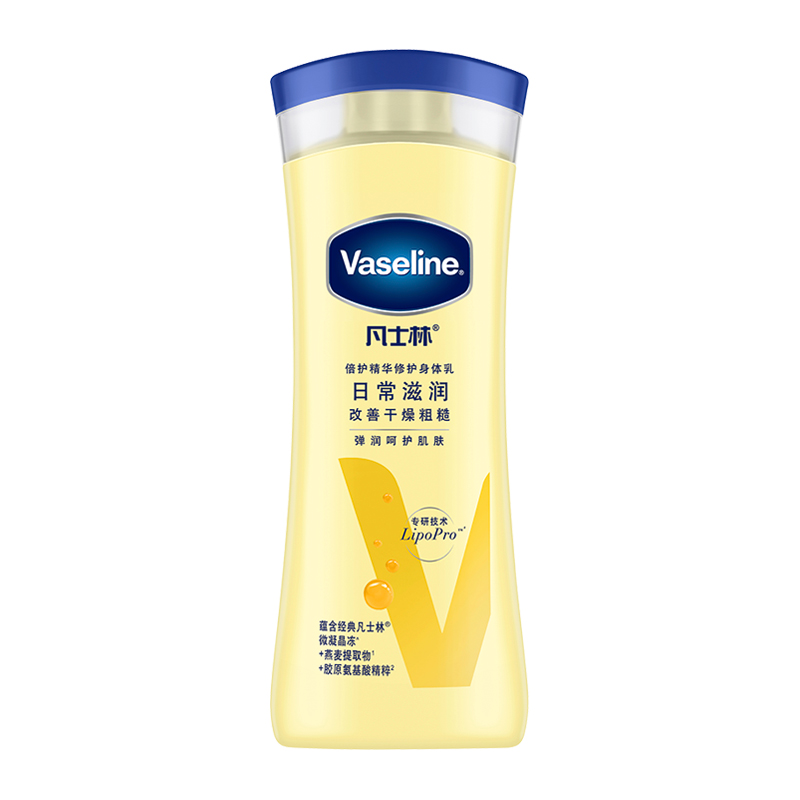 Vaseline/凡士林倍护精华修护润肤露润肤乳/身体乳润体乳200ml-图0