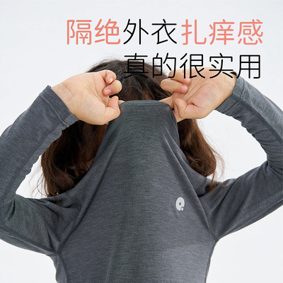 Q21儿童保暖上衣打底衫高领内搭