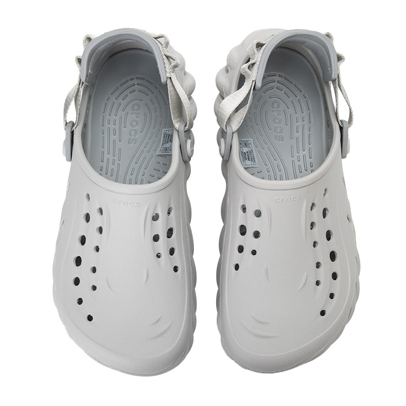 CROCS卡骆驰波波Clog男女鞋新款情侣休闲凉拖鞋洞洞鞋207937-1FT - 图1