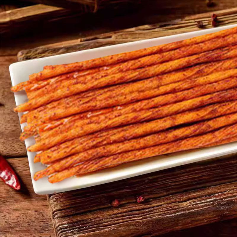 小滑头一根牛筋辣条甜辣味128g约30包素麻辣零食网红小吃豆干凑单,淘宝优惠券,粉丝福利购,淘宝优惠卷