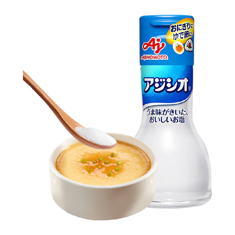 日本原装进口味之素Ajinomoto宝宝食用调味盐110g儿童拌饭料 - 图0