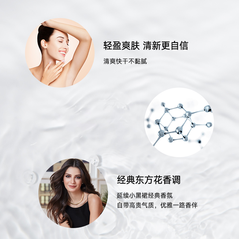 avon /雅芳小黑裙清爽抑汗香体露 天猫超市止汗露