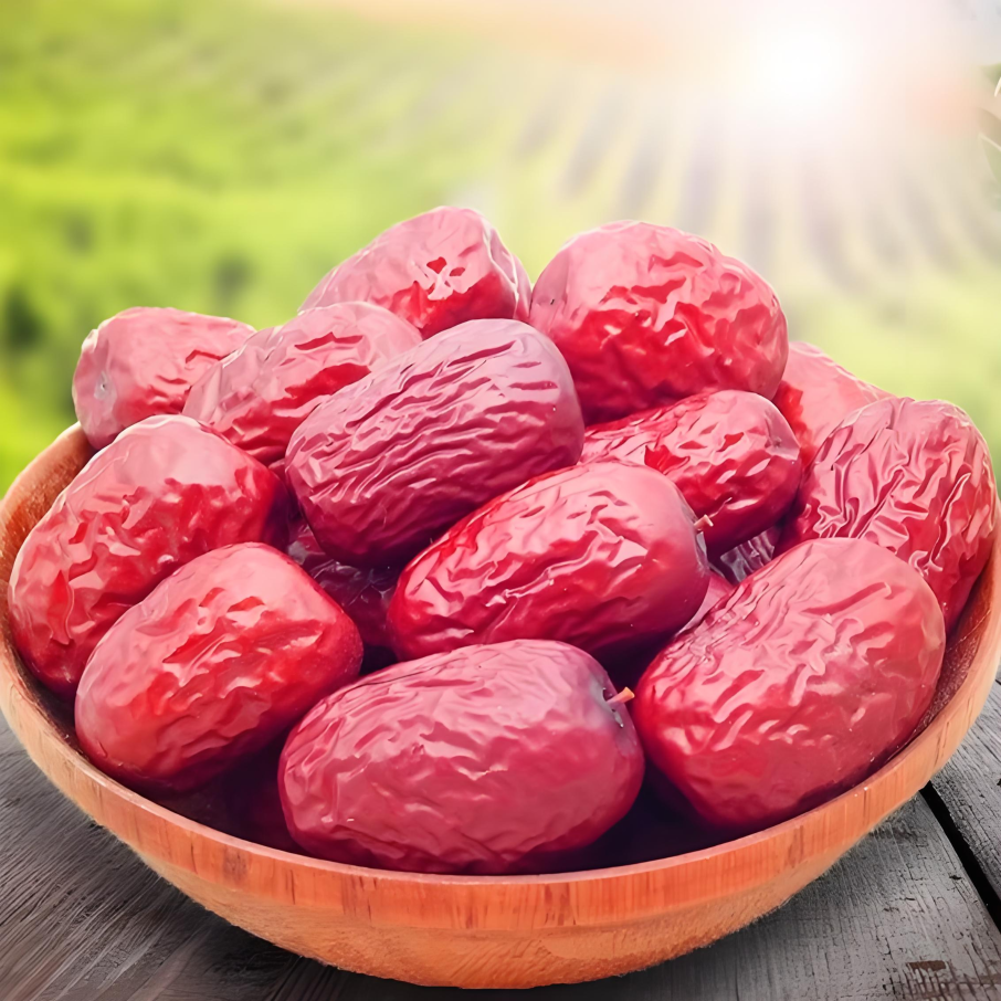 新疆当季红枣和田大枣挂树成熟颗粒饱满天然枣零食补气血,淘宝优惠券,粉丝福利购,淘宝优惠卷